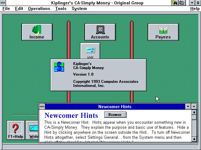 Simply Money 1.0 - Splash